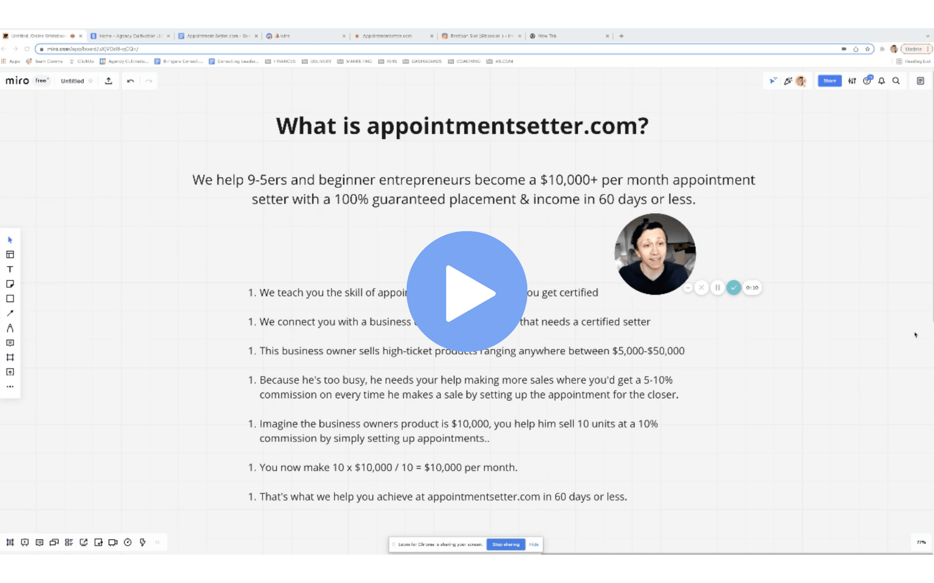 An Appointment Setter